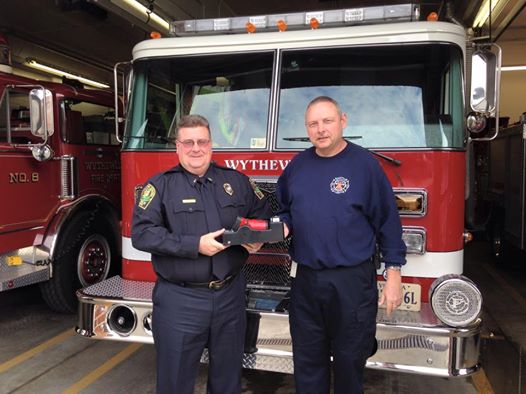 GRANT GIVES WYTHE COUNTY EMERGENCY RESPONDERS THERMAL IMAGING CAMERA